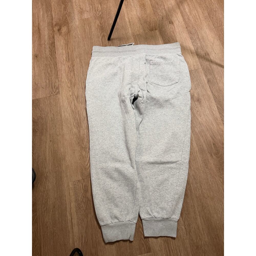 True Religion Jogger Sweatpants Mens Large Gray Fleece Logo Lounge Athletic - Picture 2 of 6